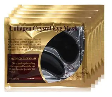 20Pcs=10Pairs Gold Collagen Crystal Eye Mas
