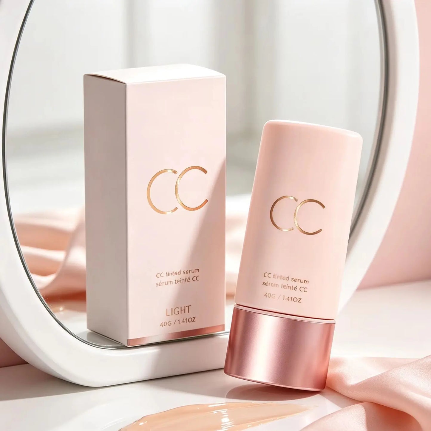 CC Cream Cover Blemishes Redness Glow Face Makeup