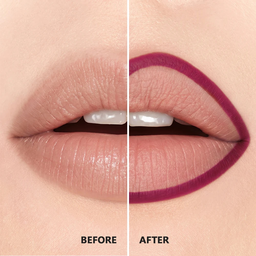 12 Colors Semi-Matte Lip Liner Pencil