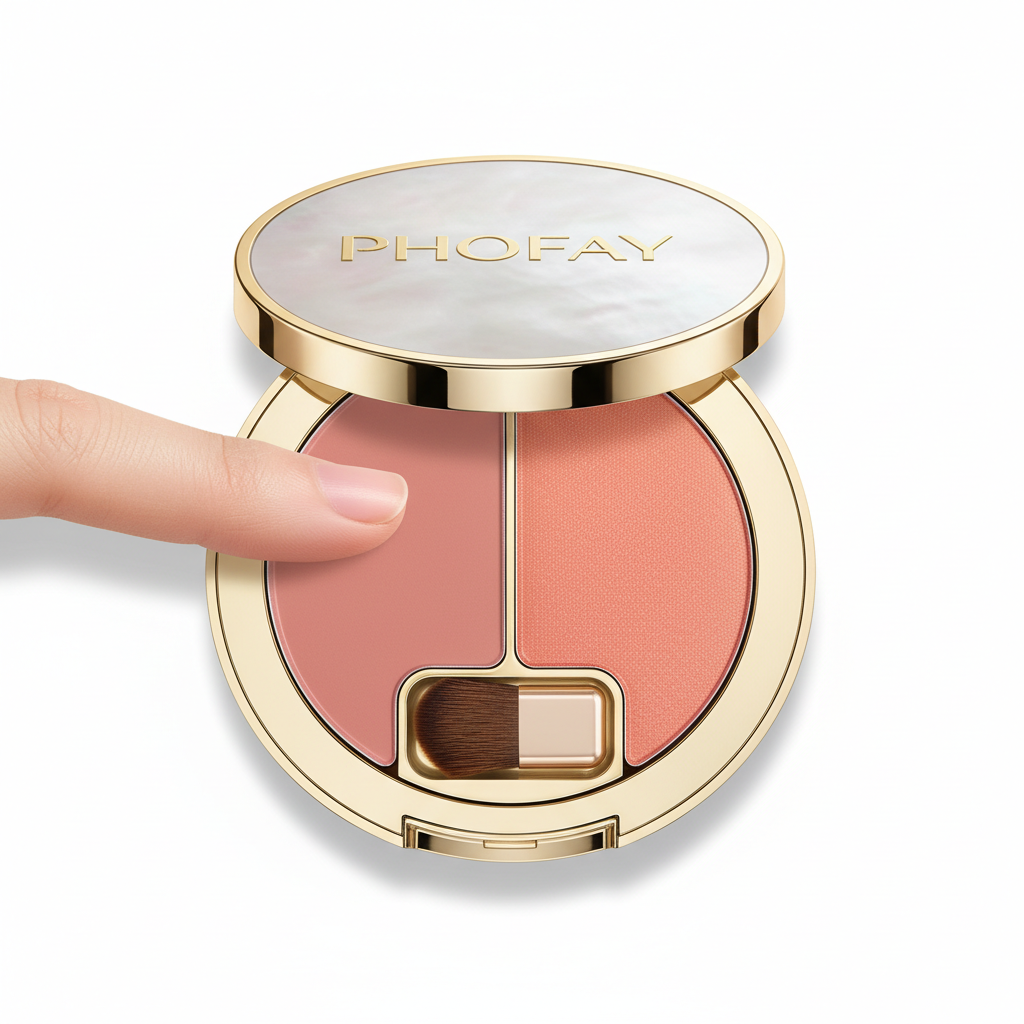 PHOFAY Matte Setting Pressed Powder